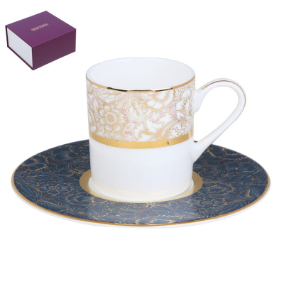 Набор кофейный 2 пр., 100мл, 13см "Джил" (кост. фрф) ВСЁГАЗИН (1/4)