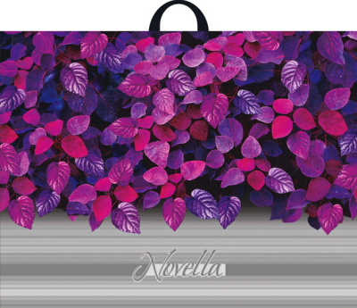 Пакет ПВД петл. 71*55 90 мкм "Новелла" (25/25)