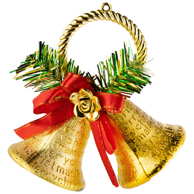 Украшение новогоднее 13*12см "Колокольчик" SYLD- 5023114(пласт.полиэст.)(1/30)