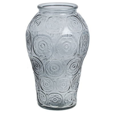 Ваза, L14 W14 H25 см(стекло)(20)