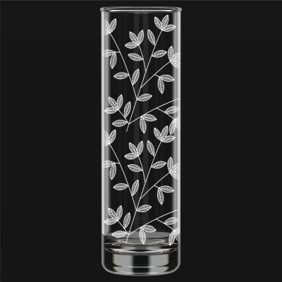 Ваза для цветов "Весна" высота 267 мм стекло (12)