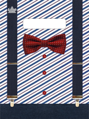 Пакет Костюмчик 190х250х30 вырубной (100/100/3000)