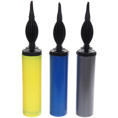 Насос для воздушных шариков "Металлик" 28*4,8см, микс (1/100)