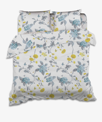 КПБ "Цветущая весна", Евро, нав. 70х70-2 шт, поплин, 110 гр/м2 (1/8)