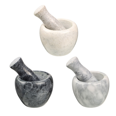 Ступка с пестиком 10*7,5см мрамор (4цв) (1/16)