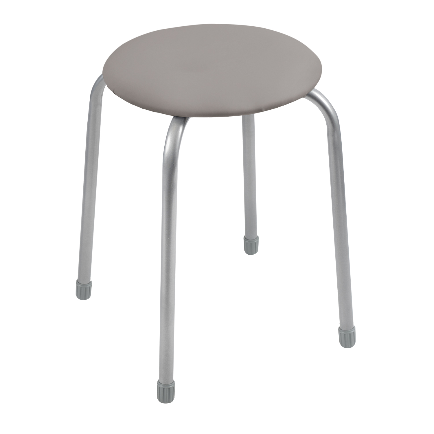 Табурет "Ника классика 2" (460х470) (ТК02/С серый) (1/10)