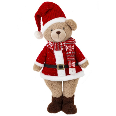 Игрушка набивная "Медведь", L25 W13 H50см (текст.,полим.мат.) (1/8)