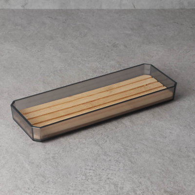 Поднос для ванной комнаты "Токио", полистирол, бамбук VETTA (6/24)