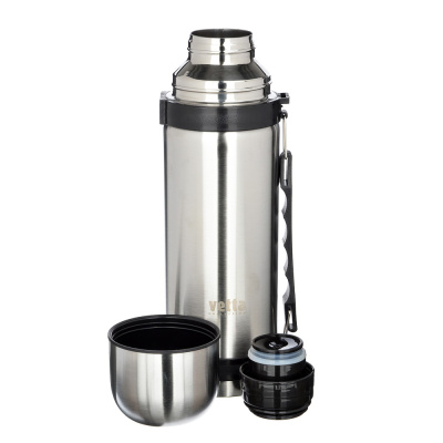 Термос 1,2л металлический "Туристический" серебристый VETTA (1/12/24)