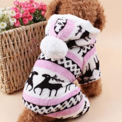 Комбинезон зимний д/мелких и средних пород собак "МОДНЫЙ БРО", цвет розовый, р ХXL(1/10)