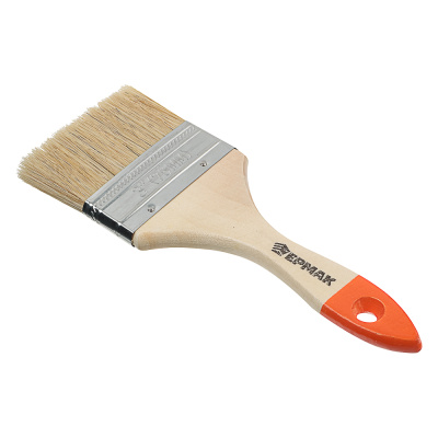 Кисть малярная 75мм 3"  Стандарт (плоская,натур.щетина)(1/12)