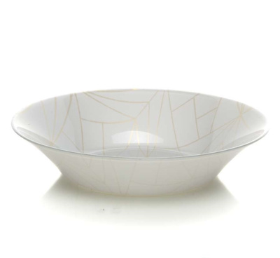 Тарелка Linea 220мм суповая (рис.28982) (3цв) (12)