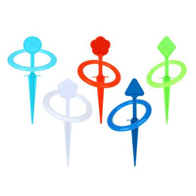 Набор детский д/игр на пляже ( стержни 24см- 5шт., кольца 14см-5шт.), пластSILAPRO (1/3)