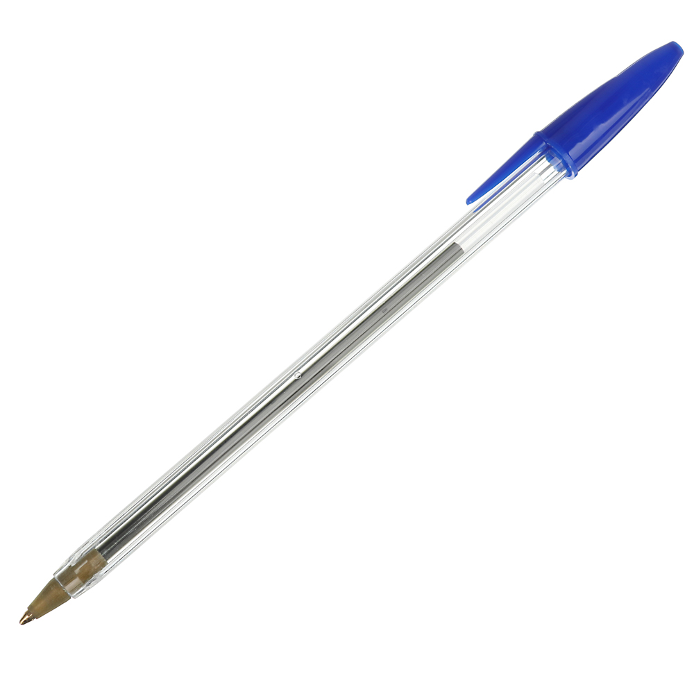 Ручка шариковая синяя ПРОМО линия 0,7 мм (1/50/500)