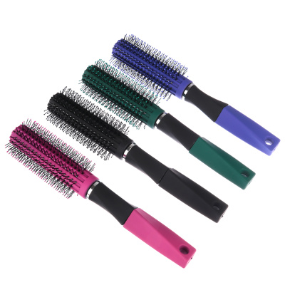 Расческа-брашинг Грани, пластик, 22,5х4,5см, 4 цв ЮНИLOOK (1/12/120)