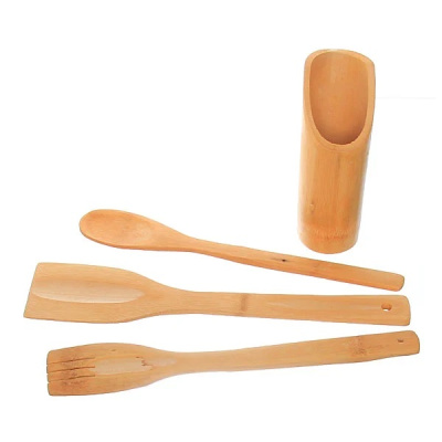 Лопатки бамбуковые в наборе 3 шт в стакане (1/120)