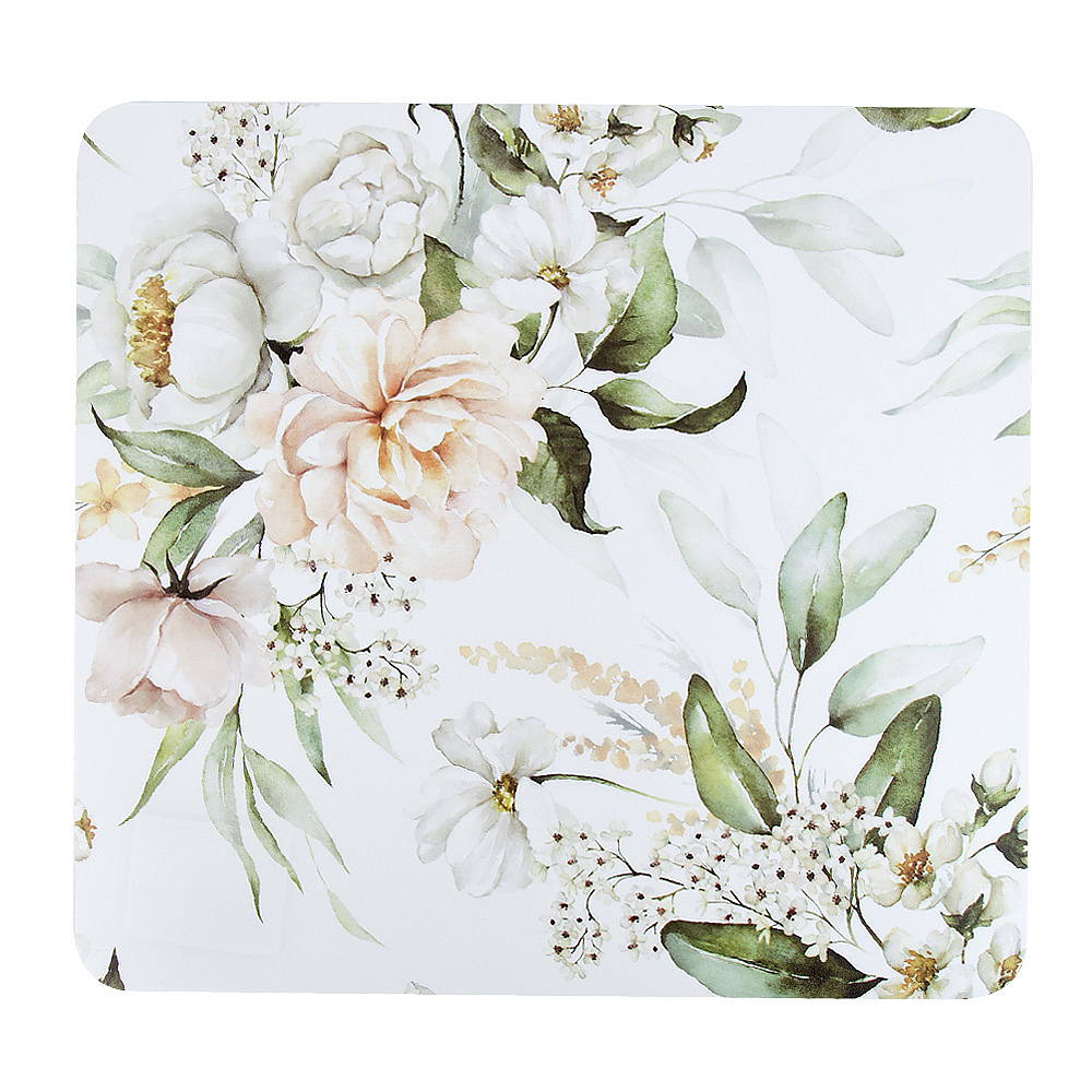 Салфетка сервировочная 30*28см (плейсмат) "Floristry" (min12) (упаковочный пакет) полипропилен (12)
