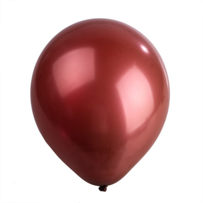 Шары 10шт, 12", перламутр бордо, №1 (20)