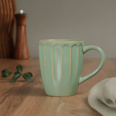 Кружка, 390мл, керамика MILLIMI Лотос (1/6/24)