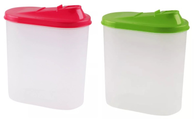 Банка овал 2,0л для сып прод.пластик (18)