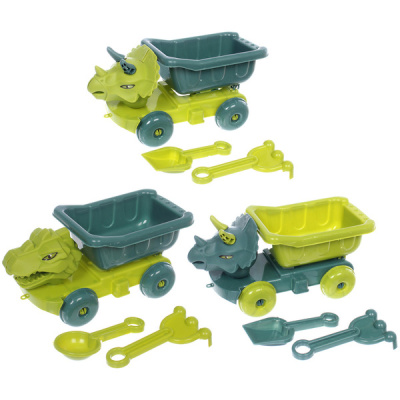 Набор д/игры в песочнице "Динозаврик", 20*9*8 см, 4 пр (1/240)