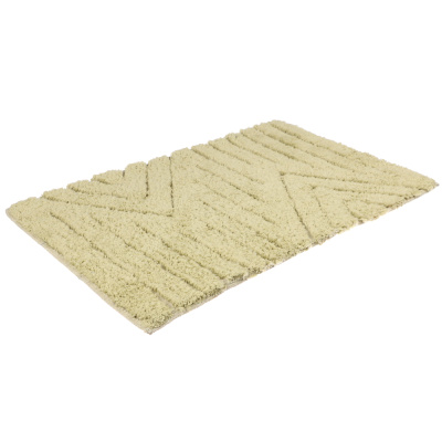 Коврик д/ванной 40x60 см, хлопок, фисташковый, 5600, (Индия) VETTA (1/6/36)