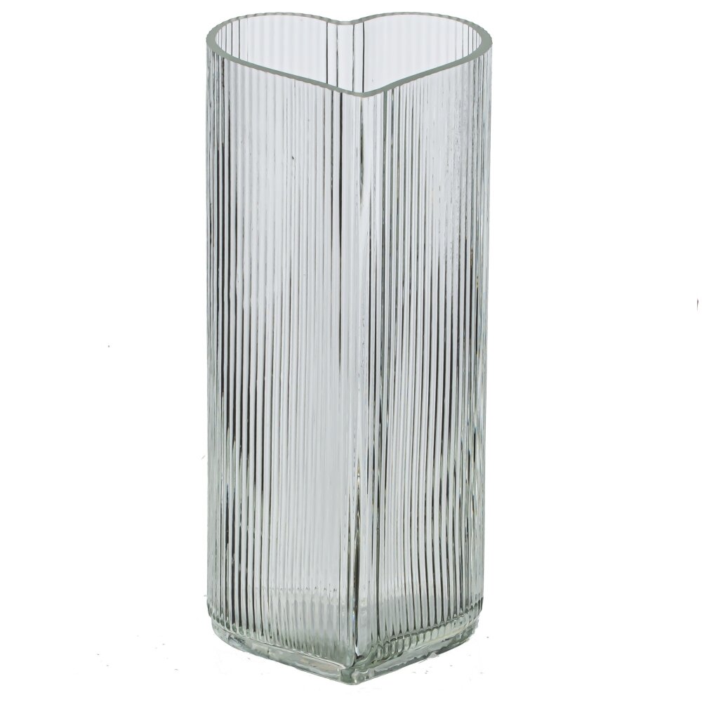 Ваза, L8,5 W8 H18 см(стекло)(40)