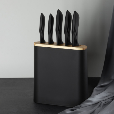 Набор ножей кухонных 6пр, Эльван на подставке SATOSHI (1/6)