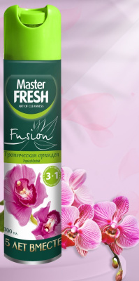Освежитель воздуха Тропическая орхидея 300 мл Master FRESH (1/24)