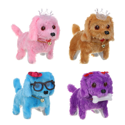 Питомец интеракт. плюшевый, движение, звук, свет, пластик, текст,19х9х13см, 2хАА ИГРОЛЕНД (4/140)