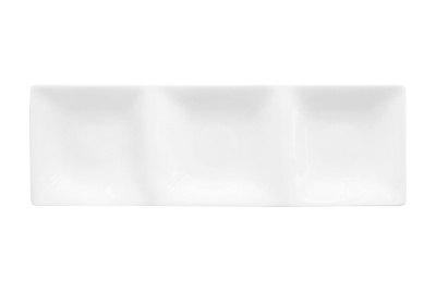 "Meze" Менажница 3-х секционная,фарф. (1/12)