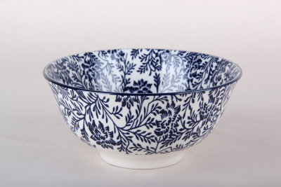 Navy bloom Салатник 16см 2055# (фарф.) (5/60)