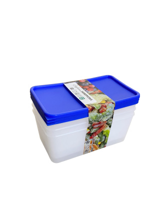 Набор контейнеров д/заморозки 1,25л 2шт (4 шт) 