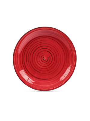 Тарелка 19см десерт SCARLET (керам.) (6/36)