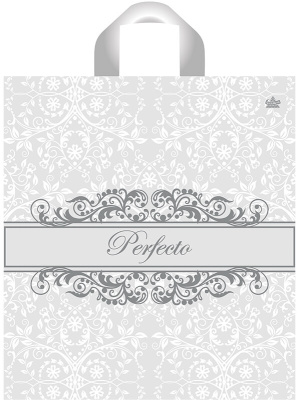 Пакет Перфекто Графит-пакет петлевой 400х370х95мм (25/300)