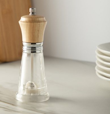 Мельница для специй акрил+дерево 16см VETTA (1/6/96)