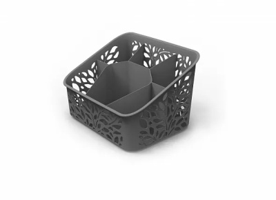 Органайзер настольный Leaves (серый) (1/24)