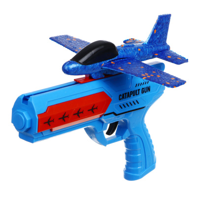 Самолет планер-запускалка, ABS, EVA, 18х5х29см ИГРОЛЕНД (1/60)