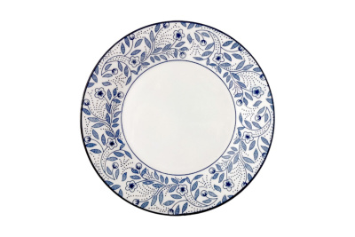 "Floral pattern" Тарелка 20см десертная (фарф.) (12/72)