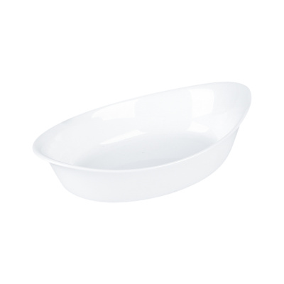 Форма д/запекания, опаловое стекло, 21х12.5см, 550мл, овальная MILLIMI (1/32)