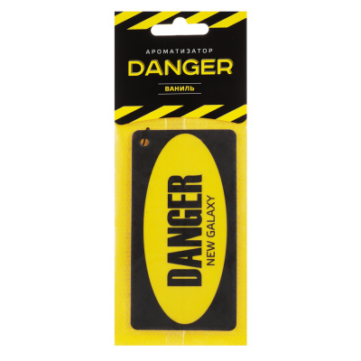 Ароматизатор бумажный Danger/Sexmachine, ваниль (1/12/288)