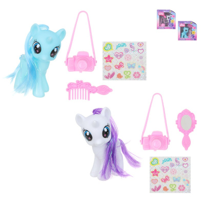 Набор игровой "Единорог Алфи. Фотосессия", PP, PVC, 9х5,5х13см, 4диз ИГРОЛЕНД (6/6)