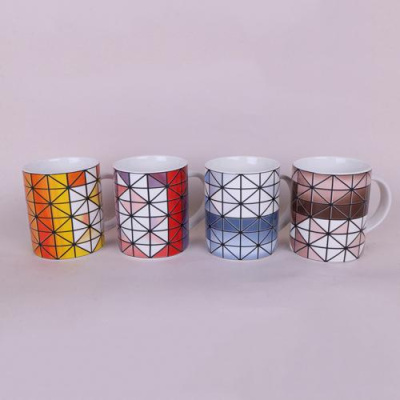 Кружка 310мл фарф.(12/72)