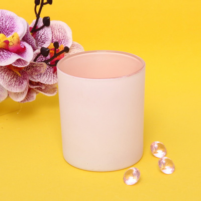 Подсвечник "Ангел" 8*10см цвет бело-персиковый (1/48)