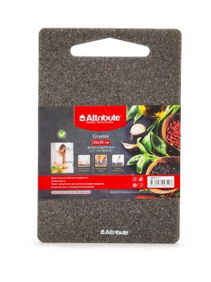Доска разделочная 30х20см GRANITE пластик (1/12) Доска разделочная 30х20см GRANITE пластик (1/12)