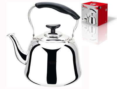 Чайник 1,0л заварочный, съемный фильтр, инд, п/у (нжс) (1/24)