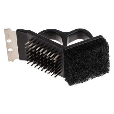 Щётка для гриля "Премиум" 3 в 1 GRILLBOOM (1/6)