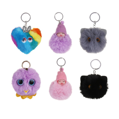 Игрушка мягкая "Подвеска Милаш", до 10 см, полиэстер, 4в ИГРОЛЕНД (6/6)