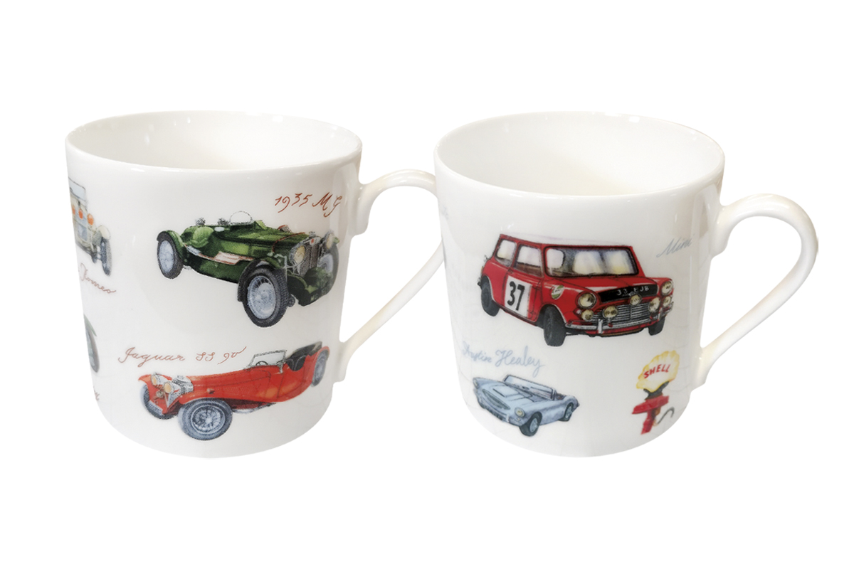 Кружка 450мл "Retro cars" ф.лиззи (6/48)