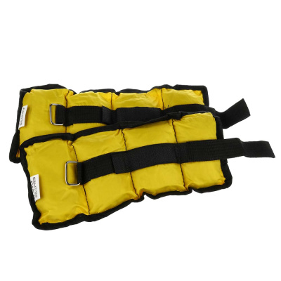 Набор утяжелителей д/рук и ног текстильный, вес 1,0кг(+-90гр), 2шт х 0,5кг, 27х11см SILAPRO (1/1)